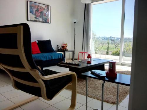 Korithion Apartment | Oceanfront Studio Poseidonia Near Corinth Canal - Rated 9.4