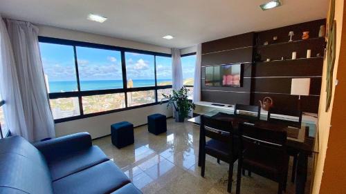 Conjunto ALAGAMAR Apartment | Cozy Studio Praia 2201: Oceanfront Stay in Ponta Negra