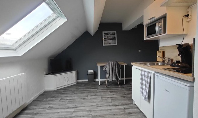 Valenciennes Apartment | Cozy Studio "Sous les Toits" Near City Center & Shops