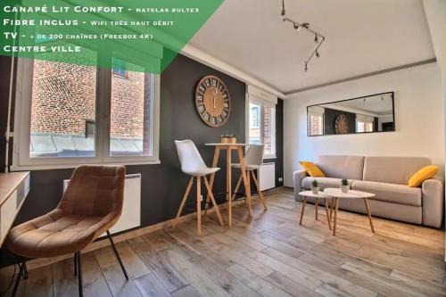 Valenciennes Apartment | Pet-Friendly Studio Taormina in Valenciennes Centre