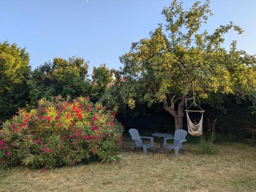 Tours House | Pet-Friendly Studio Volta Garden with Private Beach Access