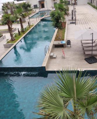 Ain Harrouda Apartment | Studio with 3 pools in Zenata