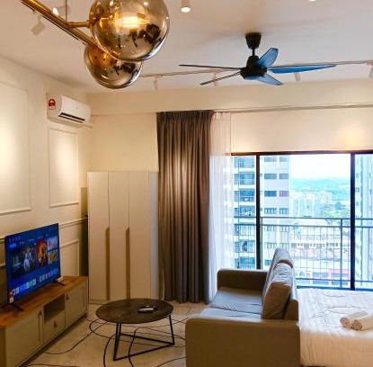 Nilai Apartment | Chic Youth City Studio with Rooftop Pool in Nilai