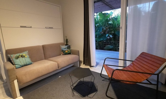 Anse des Flamands Apartment | Cozy Studio Steps from the Beach with Oceanfront Views