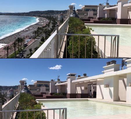 Carre d'Or House | Elegant Studio with Rooftop Pool in Promenade des Anglais