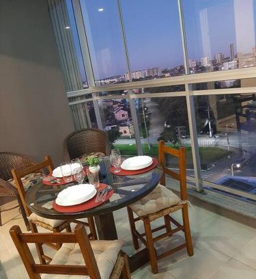 Simoes Lopes Apartment | Studio Xavante - com garagem, portaria 24h e uma vista linda!