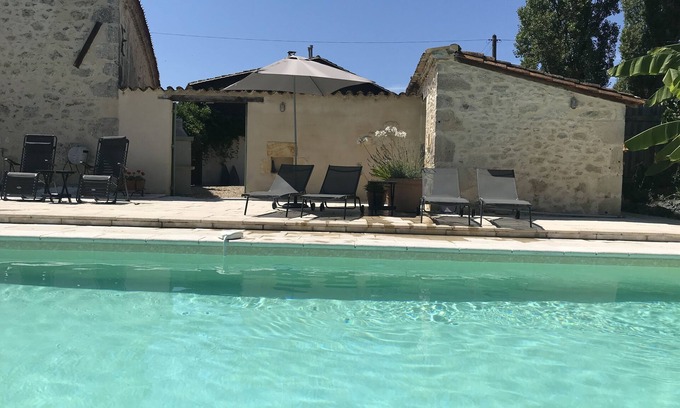 Saint-Martin-de-Gurson Other | Serene Dordogne Retreat with Private Pool & Fishing Lake