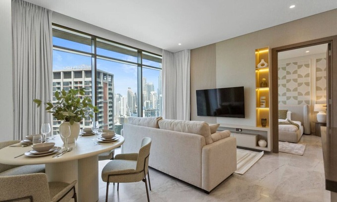 Downtown Dubai Apartment | Stunning 1 Bedroom with Burj Khalifa view