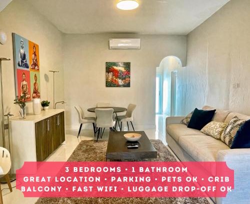 Parque Apartment | Beachside 3-Bedroom Apartment with Family-Friendly Amenities