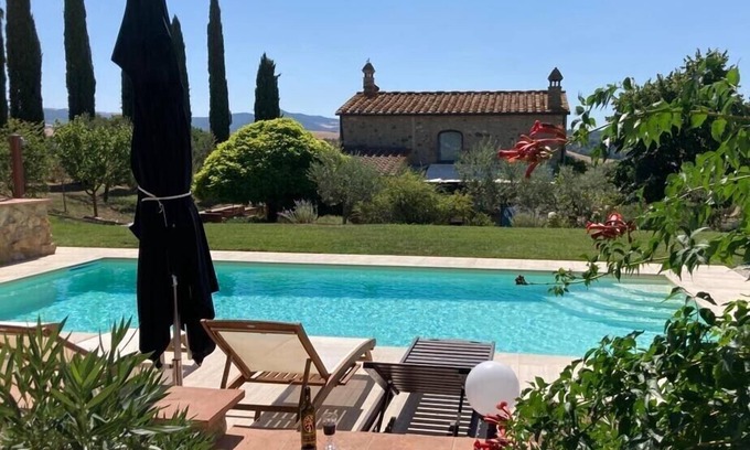 Volterra House | Charming Villa with Pool and Breathtaking Volterra Views