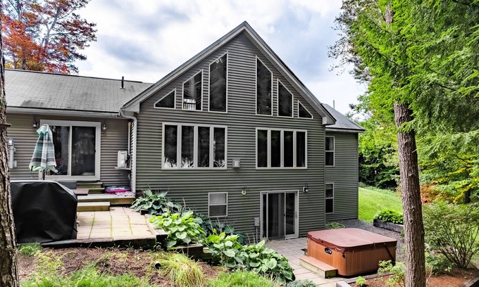 Otis House | Idyllic Springy Pond Retreat near Acadia & Bar Harbor