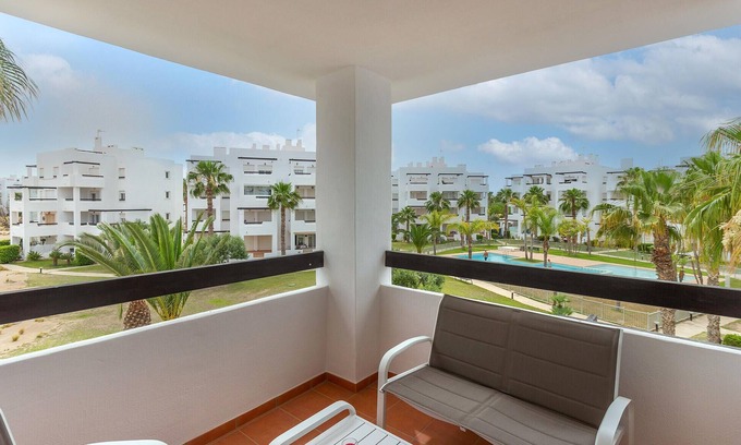Torre-Pacheco Apartment | Relaxing Getaway in Bright Apartment with Shared Pool