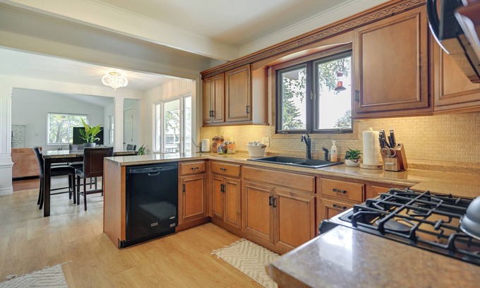 Au Gres House | Relaxing Au Gres Retreat with Grill Near Marina Amenities