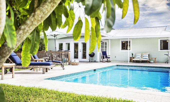 Bonita Springs House | Beach Cottage Retreat with Private Pool & Ocean Views