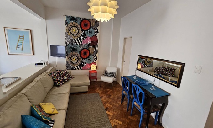 Leblon Apartment | Cozy Studio in Leblon: Steps to Beach, Pool & Spa Access