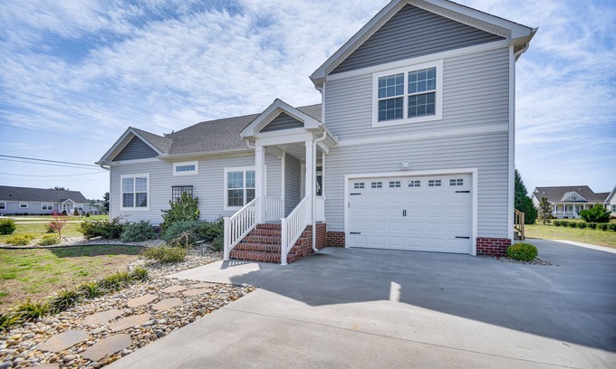 Cape Charles House | Coastal Cape Charles Retreat with Spa & Ocean Views