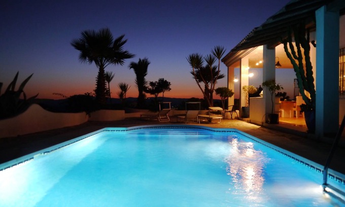 Canillas de Aceituno Villa | Elegant Andalusian Villa with Private Pool and Ocean View