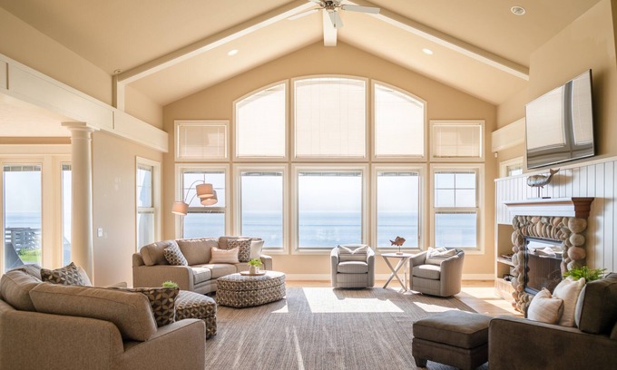 Holland House | Exclusive Lakefront Estate with Private Beach & Spa Access
