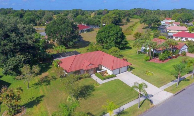 North Port House | Top-Rated Oceanfront Home with Heated Pool and Kitchen