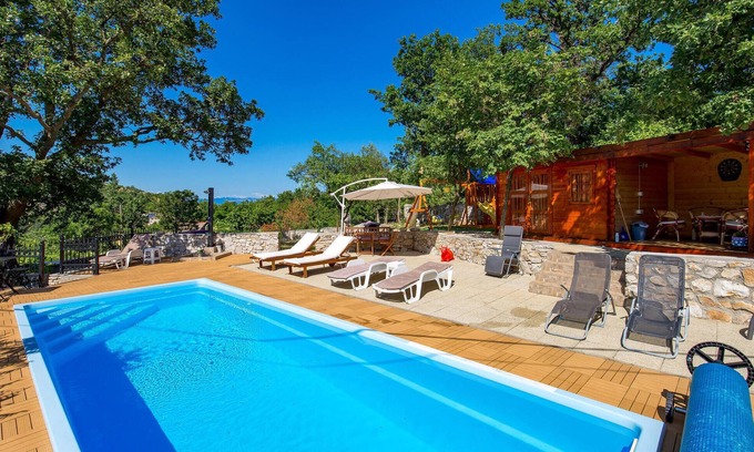Golovik House | Serene Retreat Above Moscenicka Draga with Ocean Views