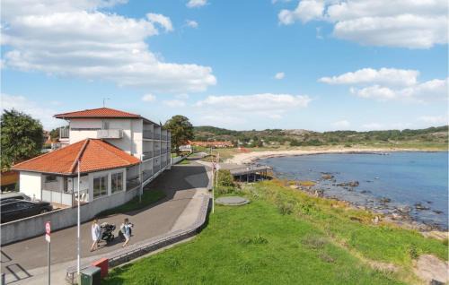 Sandvig House | Oceanfront Retreat in Allinge with Free Wifi for Families