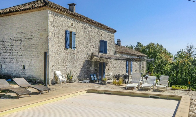 Fauroux House | Relaxing Stone House with Pool in Serene Natural Setting