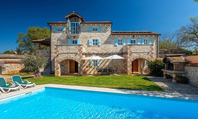 Susnjici House | Discover a Unique Stone Villa with Private Pool & Spa