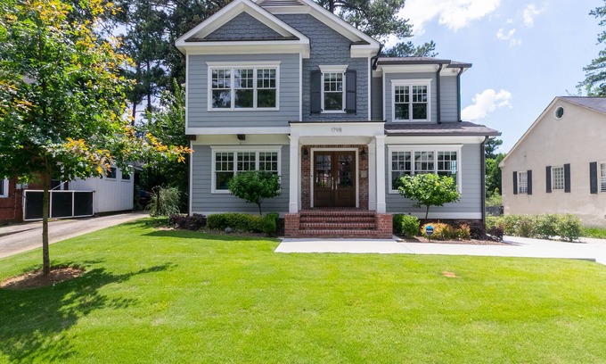Piedmont Heights House | Elegant New Home Steps from Piedmont Park with Spa Amenities