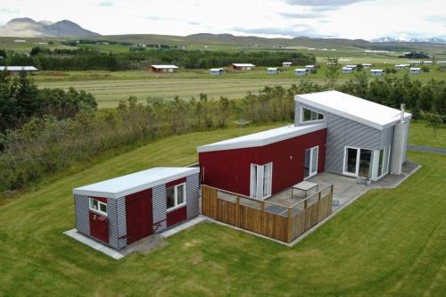 Hvolsvollur Villa | Enchanting House with Scenic Views and Hot Tub Access