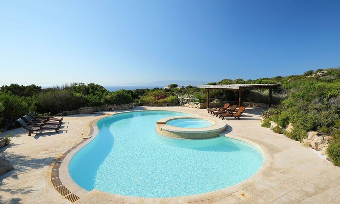 Santa Teresa di Gallura Villa | Private Villa with Hot Tub, Pool & Ocean View Awaits You