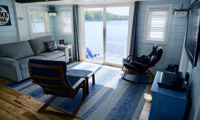 Franklin House | Charming Lake House on Webster Lake with Pool & Ocean View