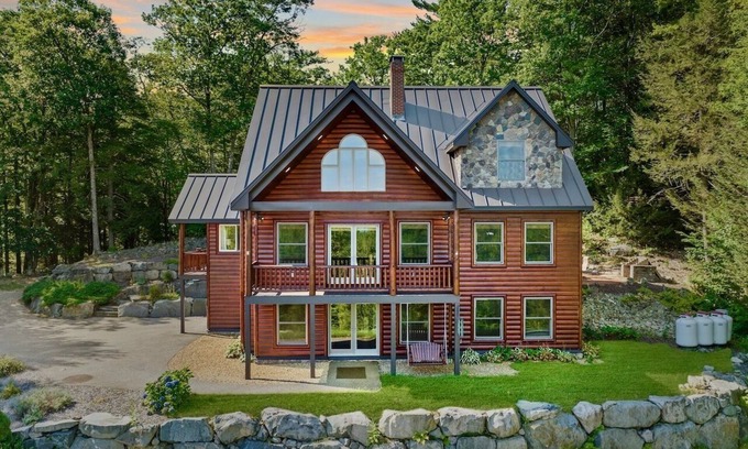 Gilford Cabin | Scenic Lake View Retreat: Pet Friendly, Sleeps 11 Guests