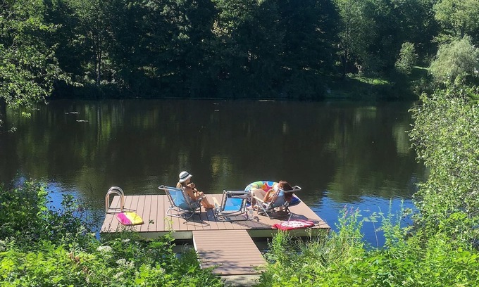 Carmel House | Exceptional Lakefront Retreat with Private Dock & Kayaks