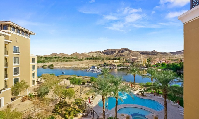 Lake Las Vegas Condo | Lakeview 2BR Retreat with Pool & Spa in Lake Las Vegas