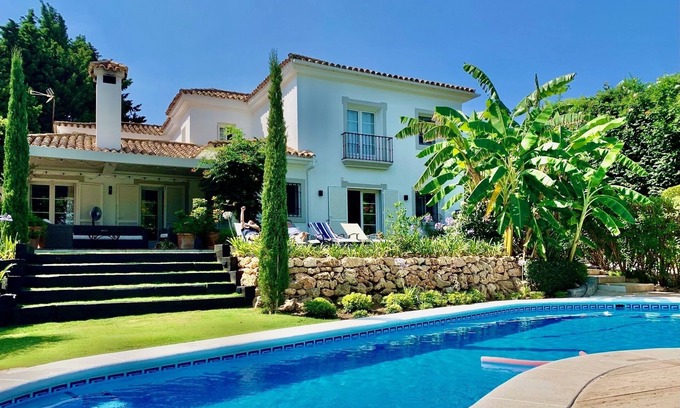 San Roque Villa | Exclusive Villa with Pool, Private Gardens & Ocean Views
