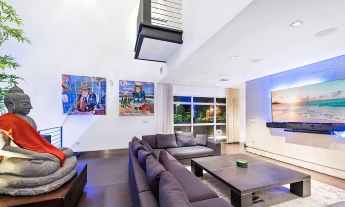 Coral Way Villa | Modern Villa with European Kitchen, Gym, and Lap Pool