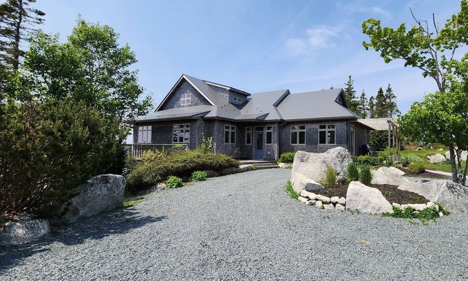 Indian Harbour House | Stunning Oceanfront House with Private Sandy Beach
