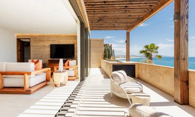 San Jose del Cabo Apartment | Oceanview Condo Retreat with Pool & Child-Friendly Amenities