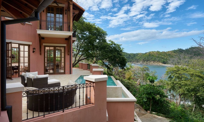 Las Catalinas House | Oceanfront Villa with Private Pool Steps from the Beach