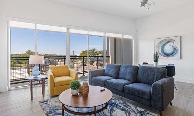 Cedars Apartment | Scenic One Bedroom Retreat with City Views and Amenities