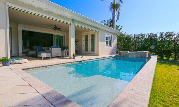 Royal Harbor House | Inviting Pool Home with Ocean View in Downtown Naples