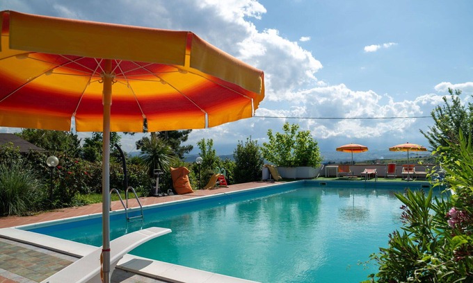 Citta Sant'Angelo House | Idyllic Villa with Pool, Ocean View & Pet-Friendly Perks