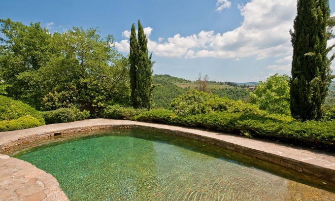 San Pietro in Bossolo Villa | Enchanting Private Villa with Pool & Ocean View, Rated 9.6