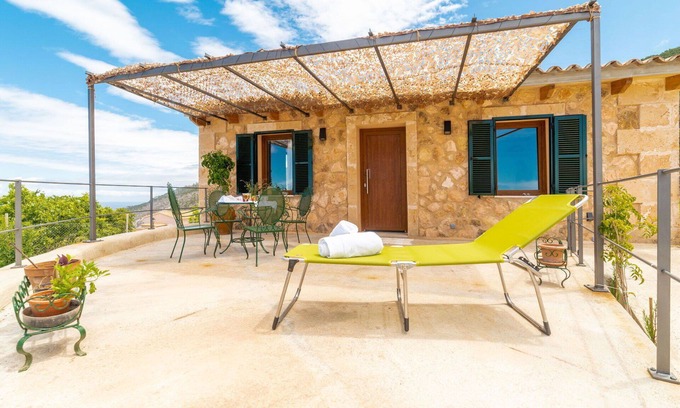 Banyalbufar House | Private Oceanfront Villa for Two with A/C and Amenities