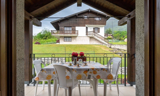 Mergozzo House | Idyllic Private Villa: Relax with Lake View & Modern Amenities