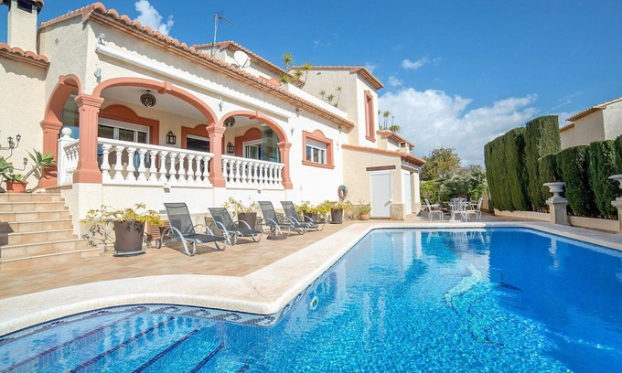 Calpe Villa | Ideal Private Villa for 8 with Pool, Ocean Views & More