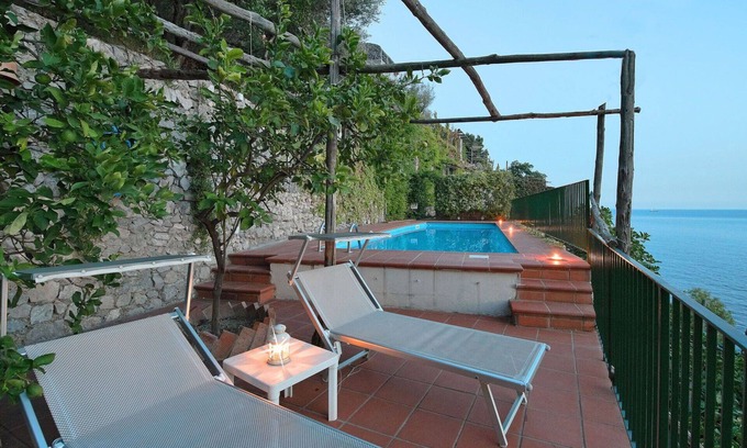 Furore Villa | Inviting Private Villa with Pool and Ocean Views for 8 Guests