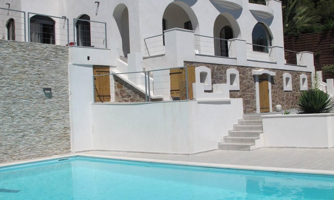 Antheor Villa | Serene Escape at Anthéor with Oceanfront Pool and Views