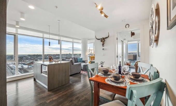Victoria Park Condo | Premier Stampede Oasis with Pool, Spa & Family Amenities