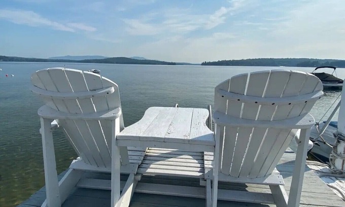 Weirs Beach House | Picturesque Lake Winnipesaukee Getaway with Oceanfront Views